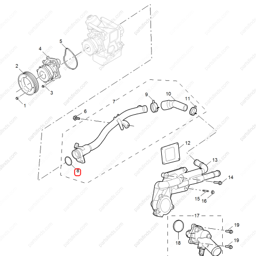 MG O-Ring OEM 10308276 FOR  RX8 MG HS RX5 MG GS