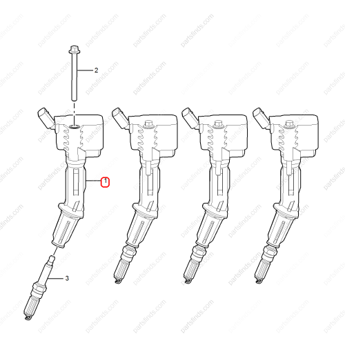 MG Ignition coil OEM 10236893 FOR  MG6 MG5 MG HS MG GT