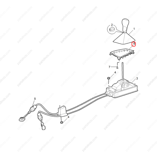 MG Shift lever trim panel OEM 10333889 FOR  MG ZS