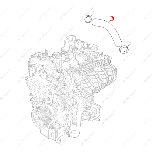 MG Ventilation duct OEM 10588382 FOR  MG5