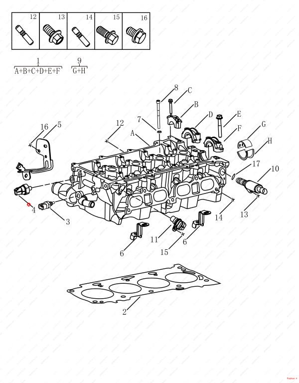 GEELY Engine oil pressure sensor OEM 1025006900 / 1016050469 FOR Emgrand GT