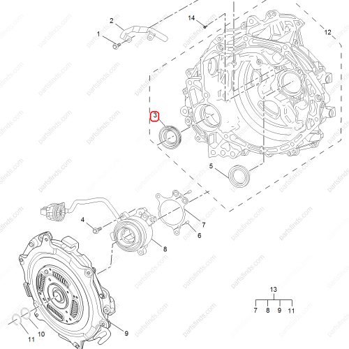 MG Axle Shaft Seal OEM 10006643 FOR  MG6 MG5 MG HS MG GT RX5 MG GS