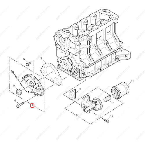 MG Oil pump OEM 10068295 FOR  MG550 MG6