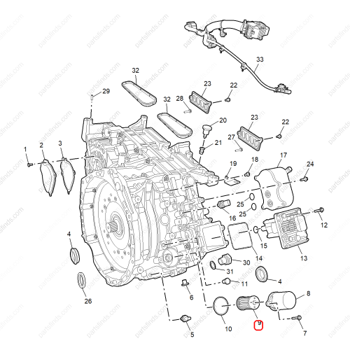 MG Transmission filter OEM 10985822 FOR  MG5