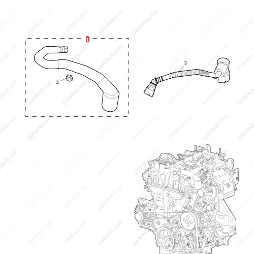 MG Ventilation duct OEM 10671189 FOR  MG5 MG HS MG GT