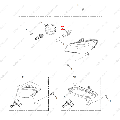 MG Light bulb socket OEM 10029507 FOR  MG350