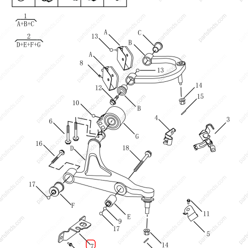 GEELY Brake fluid pipe bracket OEM 4017004300 / 1064030404 FOR  Emgrand GT