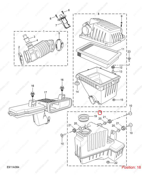 MG Resonance box OEM 11136103 FOR MG5