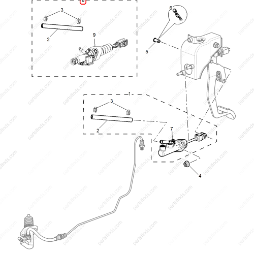 MG Clutch master cylinder OEM 10297908 FOR