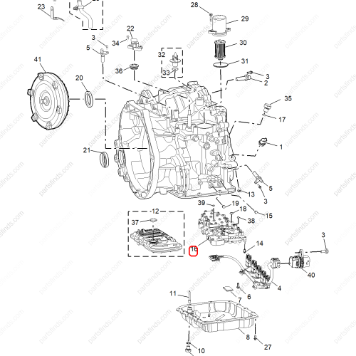 MG Transmission valve body OEM 10413018 FOR  MG ZS MG5 MG GT