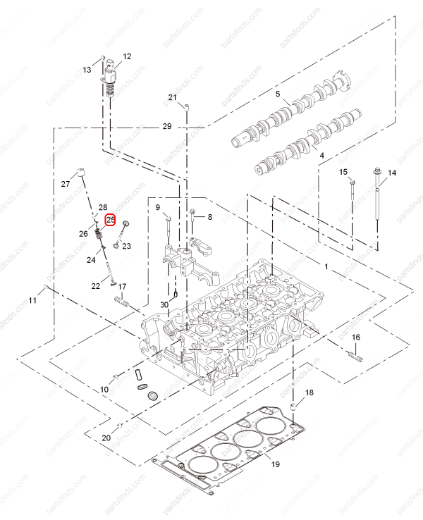 MG Valve spring OEM 10019891 FOR MG ZS MG350 MG3 MG5 MG GT MG3 Xross