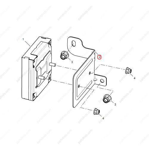 MG Transmission computer bracket OEM 68000157 FOR  MG350 MG5