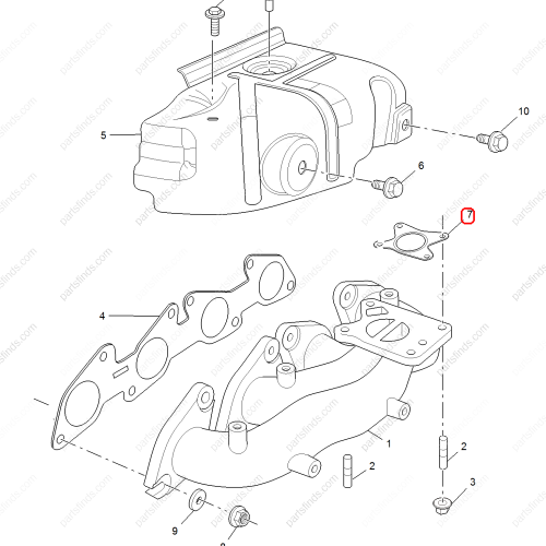 MG Turbocharger gasket OEM 10491739 FOR  RX8 MG HS