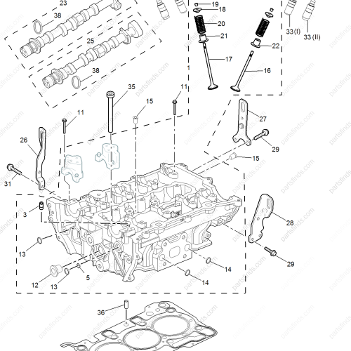 MG Cylinder head gasket OEM 10222496 FOR  MG ZS