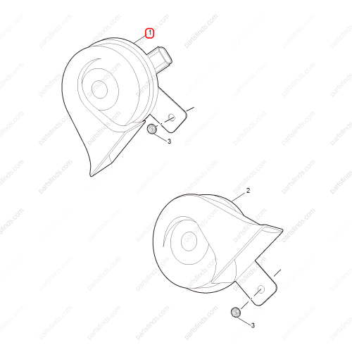 MG Horn OEM 10030174 FOR  MG HS