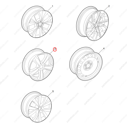 MG Steel ring OEM 10598023 FOR  MG ZS