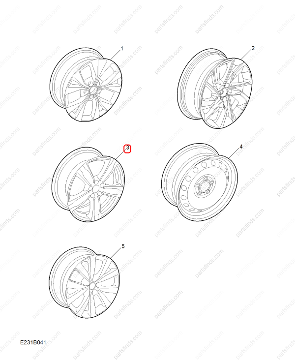 MG Steel ring OEM 10598023 FOR MG ZS