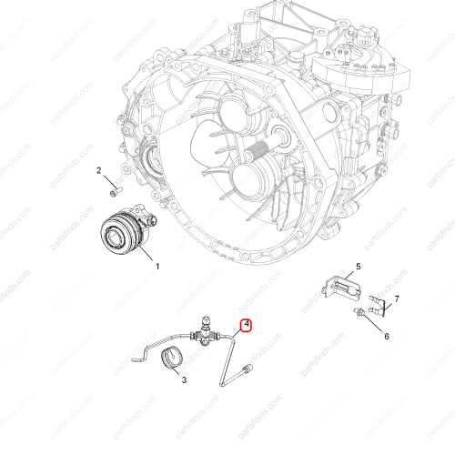 MG Clutch oil pipe OEM 10044674 FOR  MG6 MG350 MG5 RX5 MG GS