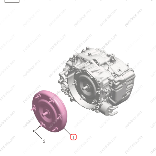 GEELY Hydraulic torque converter OEM 3047002600 / 8889808504 FOR  Tugella