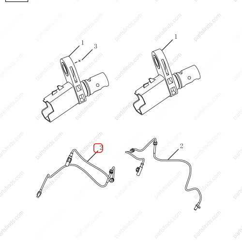 GEELY ABS sensor OEM 4060003700 / 1064030401 FOR  Emgrand GT