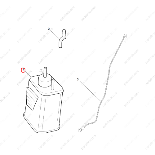 MG Activated carbon canister OEM 10153977 FOR  RX5 MG GS