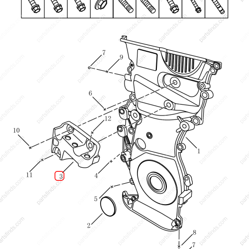 GEELY Engine mount bracket OEM 1048004500 / 1016055195 FOR  Emgrand GT