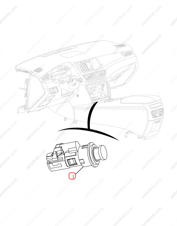 GEELY Cigarette lighter OEM 6038001700 / 1017010347 FOR EC7 Emgrand GT Emgrand GC6