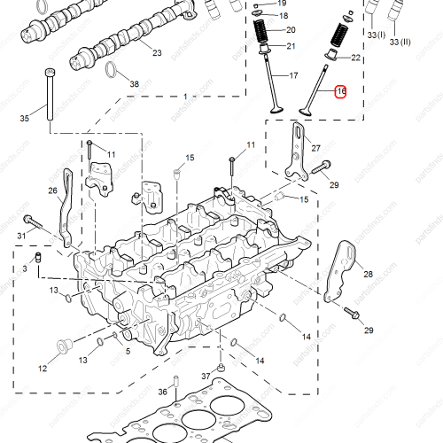 MG Valve OEM 12637241 FOR  RX5