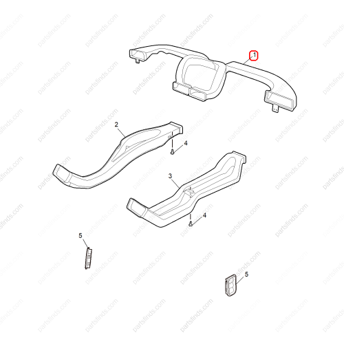 MG Air conditioning duct OEM 11563483 FOR  MG5