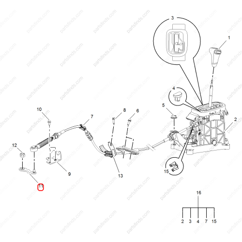 MG Bracket OEM 10020864 FOR  MG350 MG5