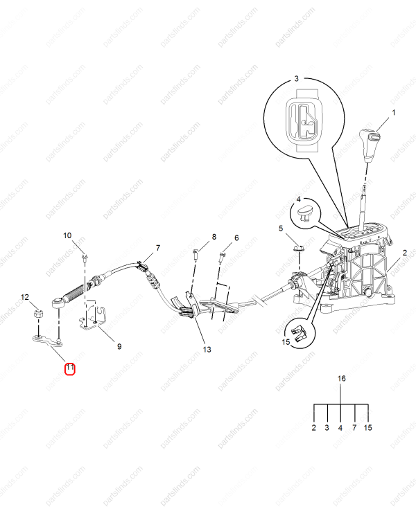 MG Bracket OEM 10020864 FOR MG350 MG5