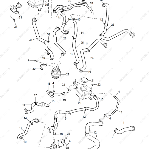 MG Auxiliary water pump OEM 10019770 FOR  RX5 MG GS