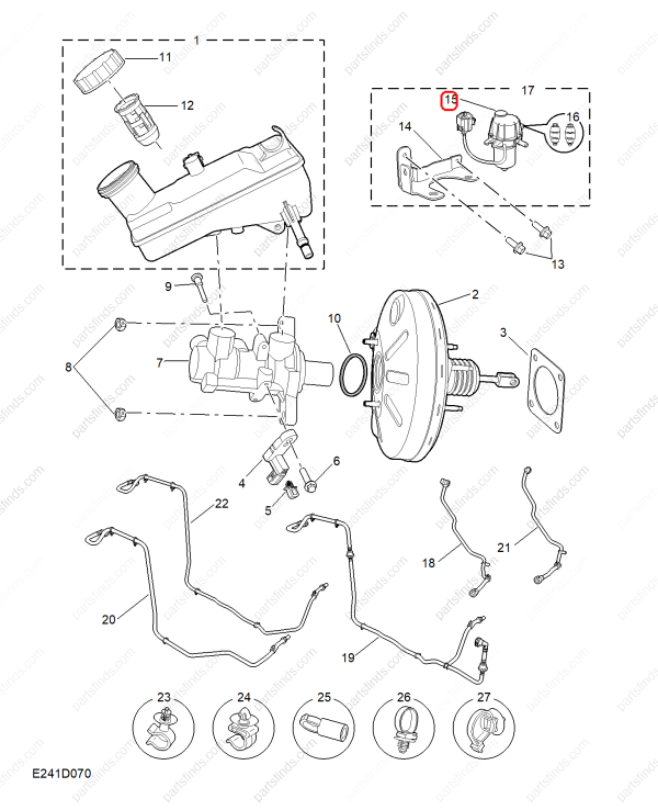 MG Brake vacuum pump OEM 11296686 FOR  MG5