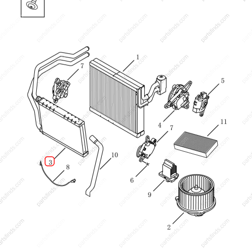 GEELY Warm water tank OEM 8022007400 / 1016019469 FOR  Emgrand GT