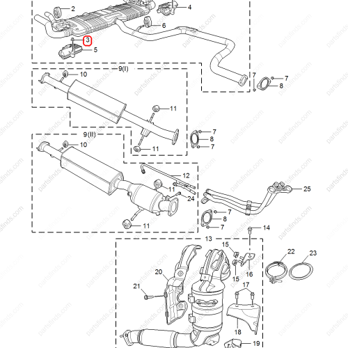 MG Nut OEM 10866385 FOR  MG6