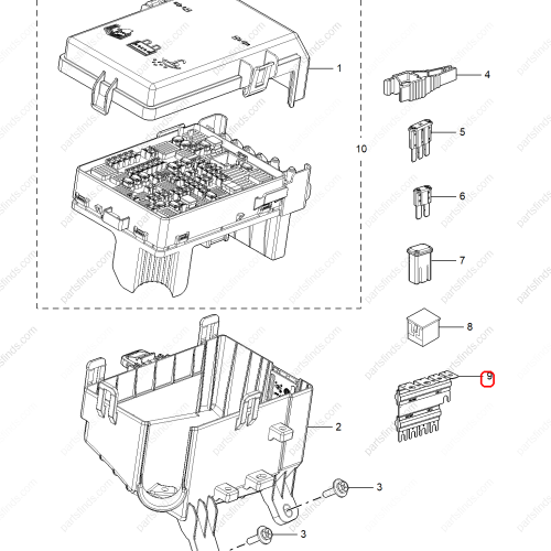 MG Fuses OEM 11311652 FOR  MG5