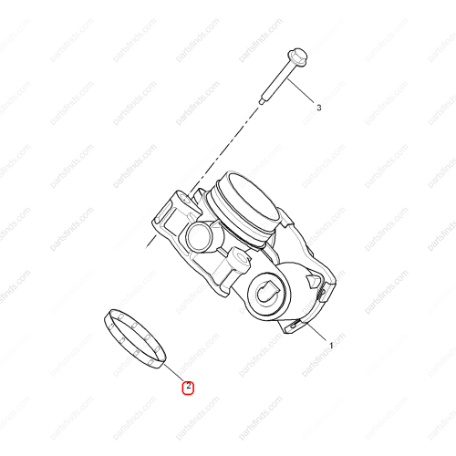 MG Throttle body gasket OEM 12637017 FOR  RX5