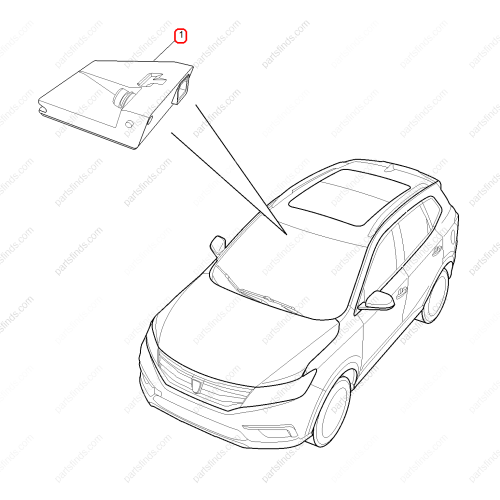 MG Front windshield camera OEM 10547897 FOR  MG6