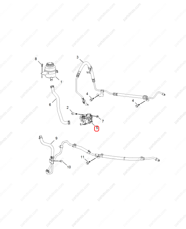 MG Power steering pump OEM 10078365 FOR  MG350 MG5