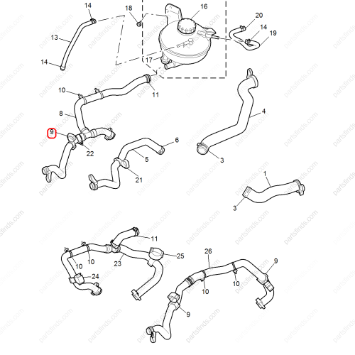 MG Clamp OEM 10203560 FOR  MG HS RX5