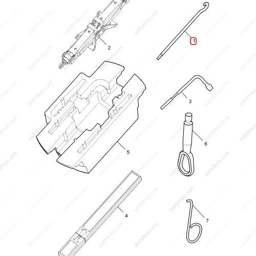 MG Wrench OEM 50016383 FOR  MG550 MG ZS MG350 MG6 MG750 MG HS MG5 MG GT RX5 MG GS