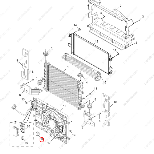 MG Relay OEM 10022565 FOR  MG550 MG6 MG750