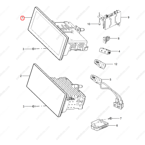 MG Multimedia player OEM 11183669 FOR  MG GT