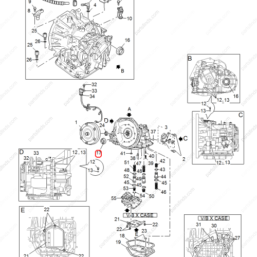 MG Differential Pinion Seal OEM 10034245 FOR  MG350 MG5