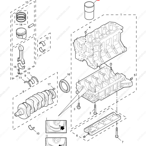 MG Cylinder liner OEM LCJ000060 FOR  MG550 MG6