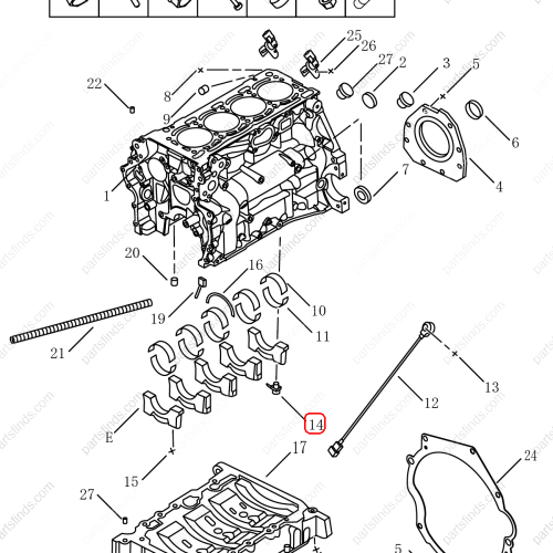 GEELY Oil nozzle OEM 1033005300 / 1016053885 FOR  OKAVANGO Emgrand X7 Sport