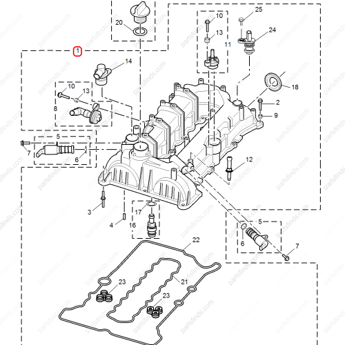 MG Valve chamber cover OEM 12668112 FOR