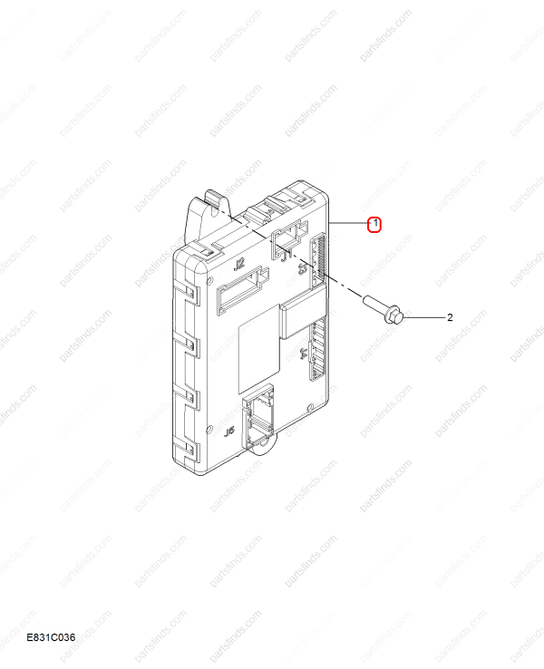 MG Body Control Module OEM 11559795 FOR  MG5