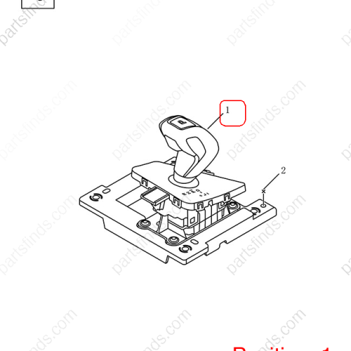 GEELY Gear shift lever OEM 3090013000 / 6600003139 FOR  Coolray