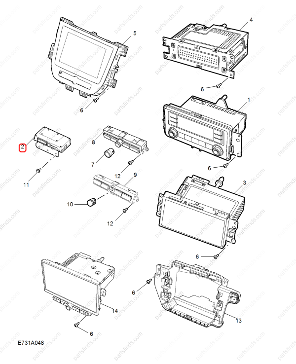 MG Communication control unit OEM 10454965 FOR  MG ZS